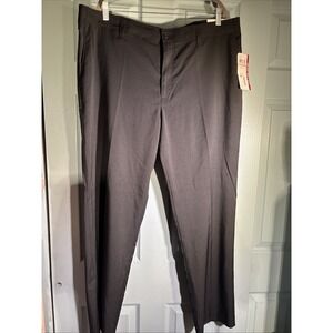 Grandslam Mens 40x32 Stretch 360 Flat Front Casual/Dress Pants NWT. Black.